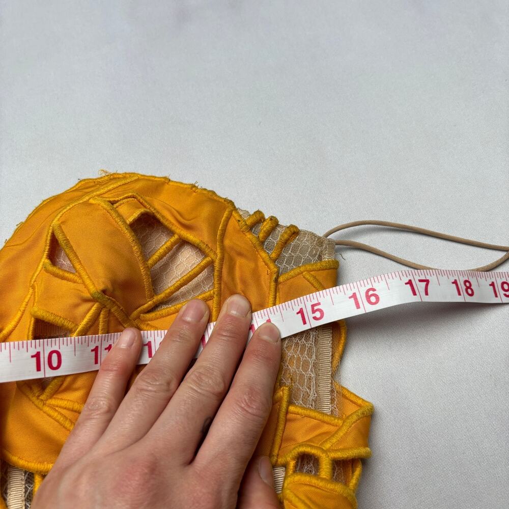 Oscar de la Renta Cutout Bow Faille Cockatail Dress Fall 2021 Size 2 - Picture 12 of 16